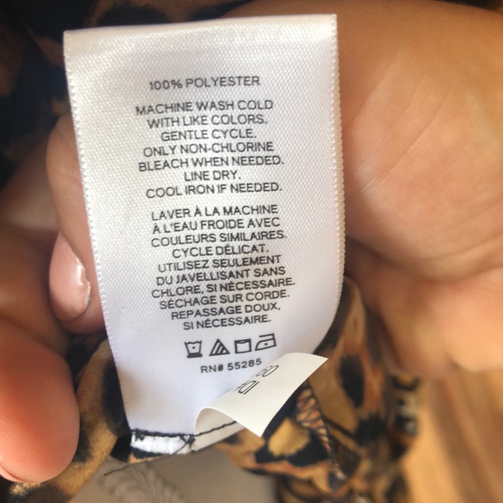 Express leopard blouse - Picture 5 of 6